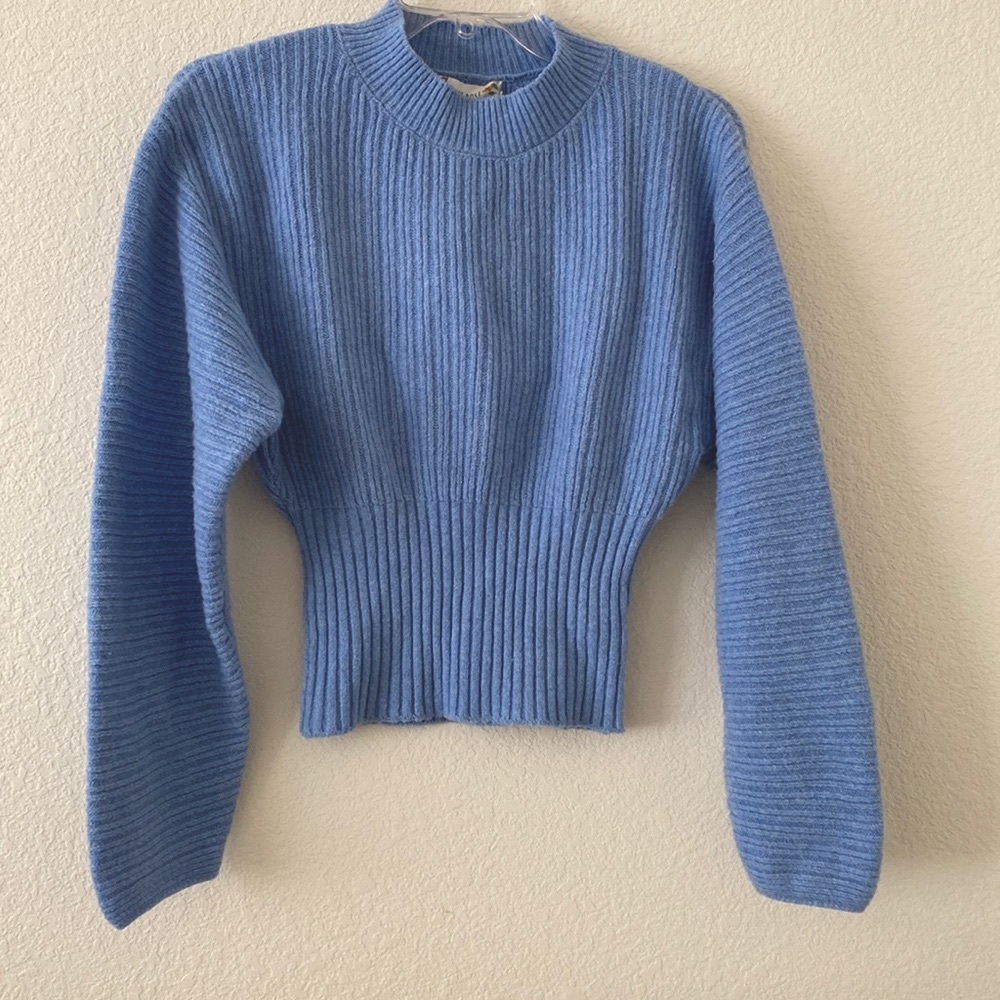 Pink Rose pullover sweater